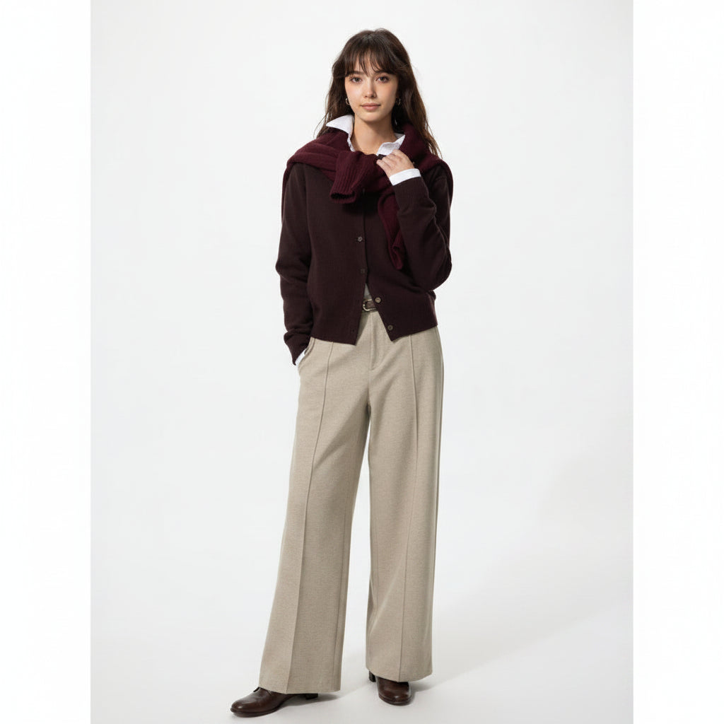 U Brushed Jersey Wide Pants 486984 Japan best brand