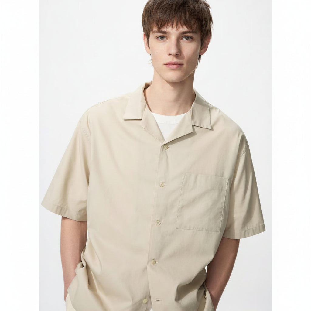 U Open Collar Shirt 487791  japan best brand