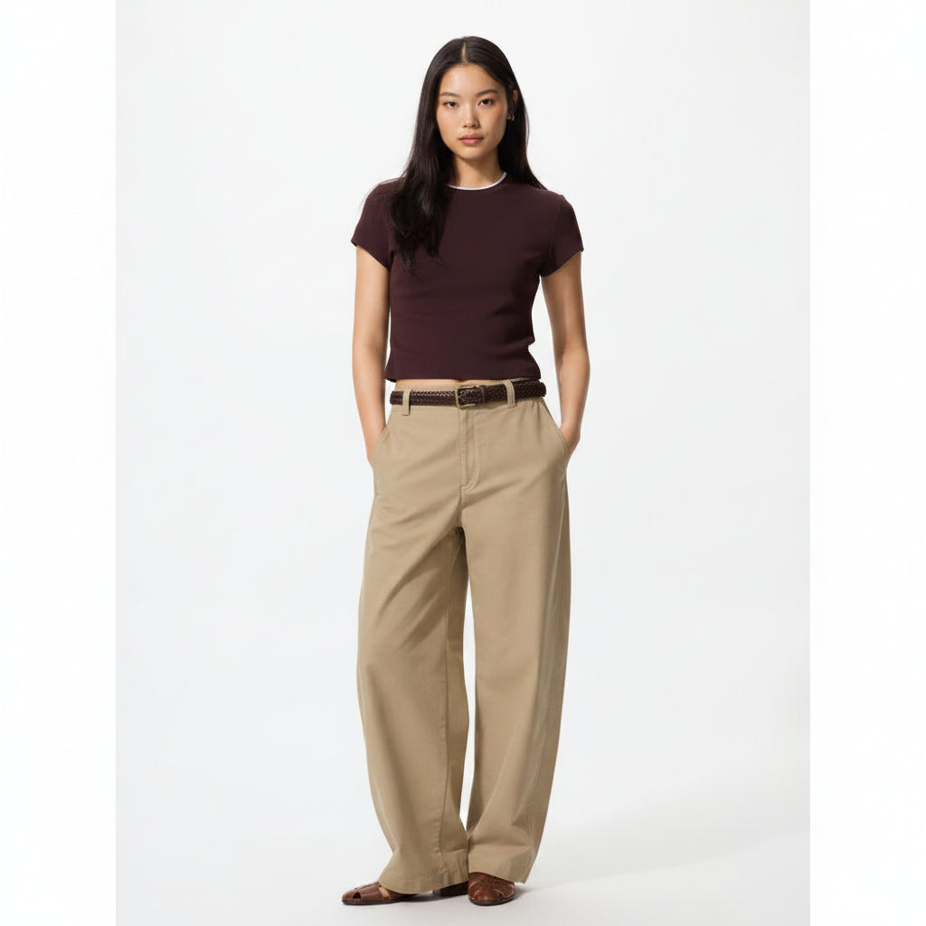 U Jersey Barrel-Leg Pants 475344/483722 Japan best brand
