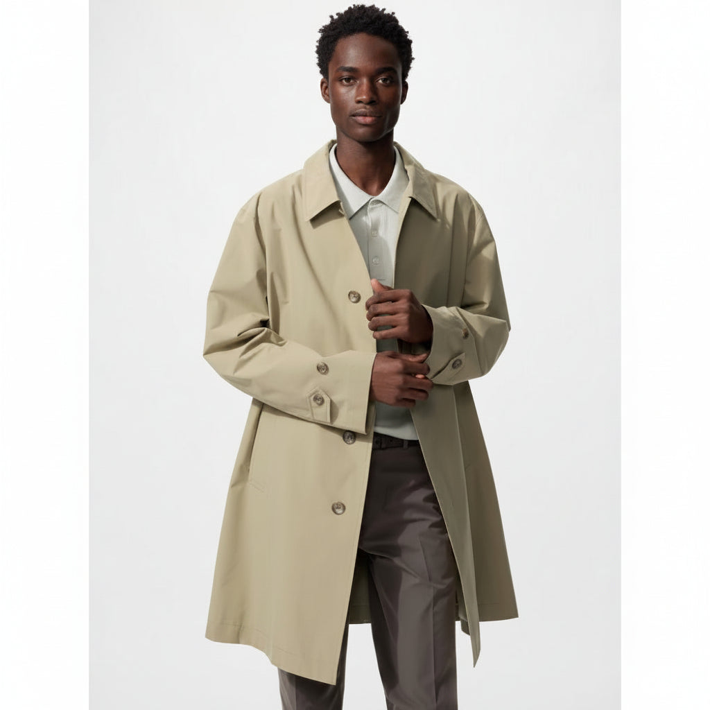 U Stand Collar Coat 484613 Japan best brand UniQlo