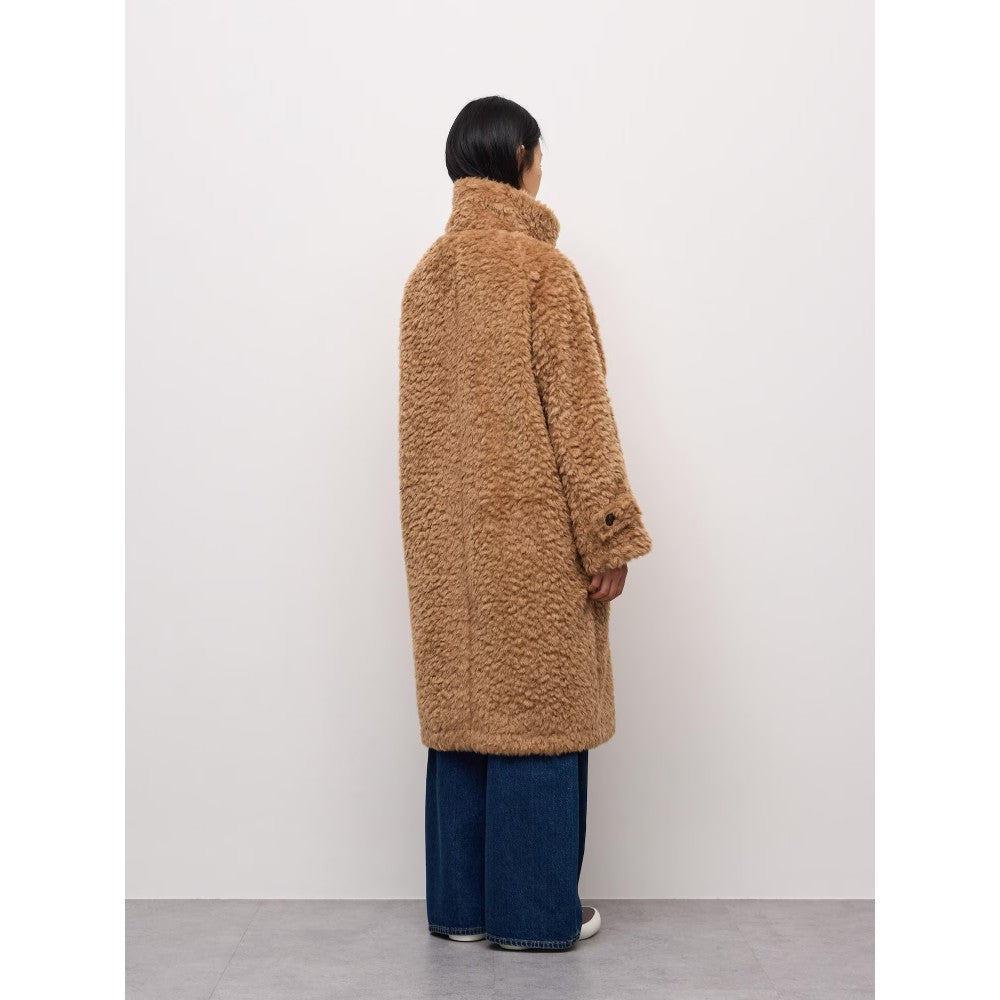 GU Fluffy Boa Long Coat 362853 Japan best brand