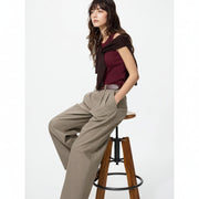 UniQlo Smart Wide Straight Pants 489415 Japan best brand