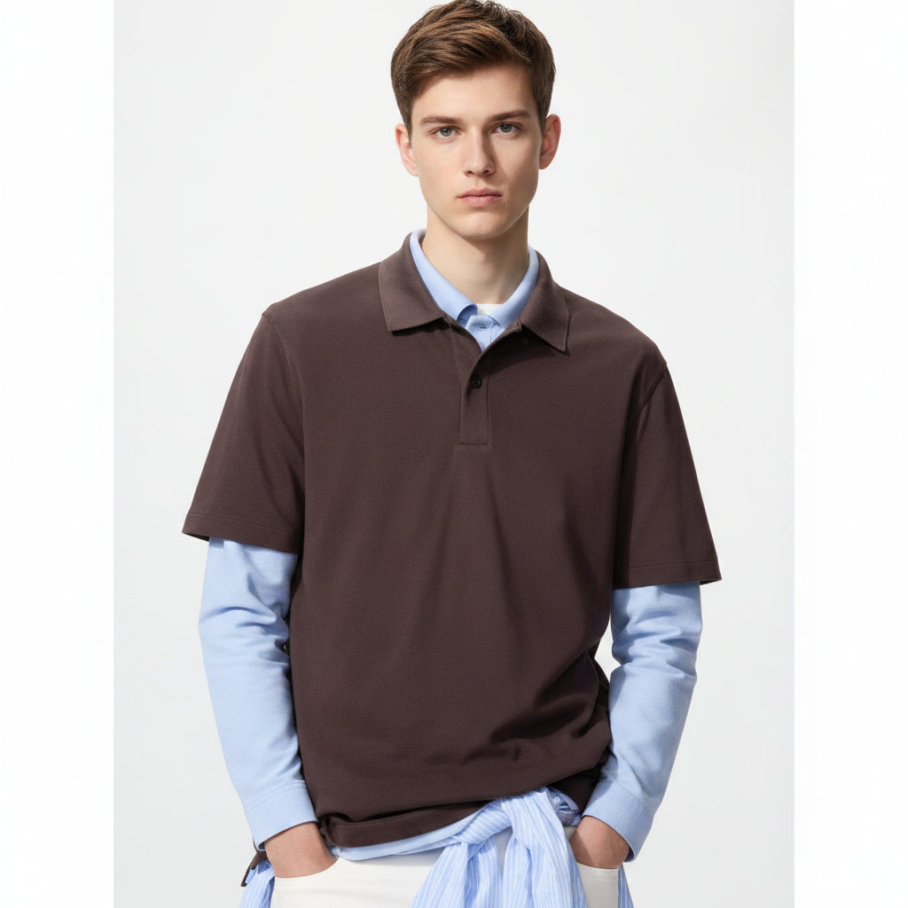 U AIRism Cotton Piqué Polo Shirt 479724 Japan best brand