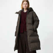 UniQlo Seamless Down Long Coat 489430 Japan best brand