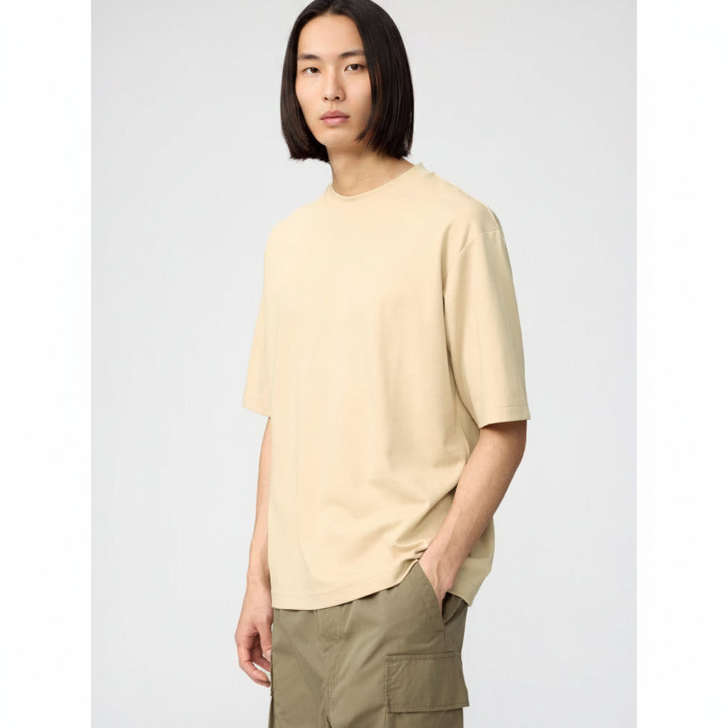U Airism Cotton Oversized T-Shirt / 5-Sleeve 475355/482295 Japan best brand