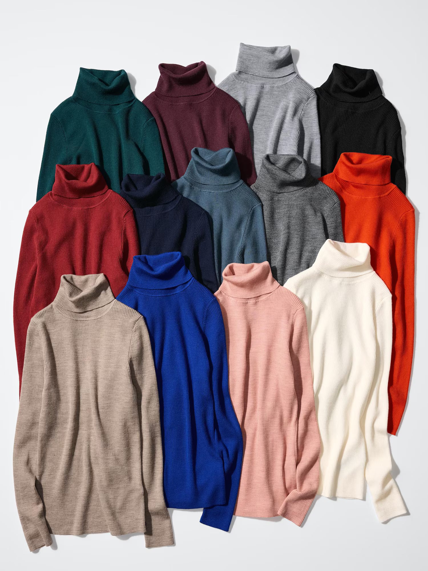 U Merino Ribbed Turtleneck Sweater 469426 Japan best brand