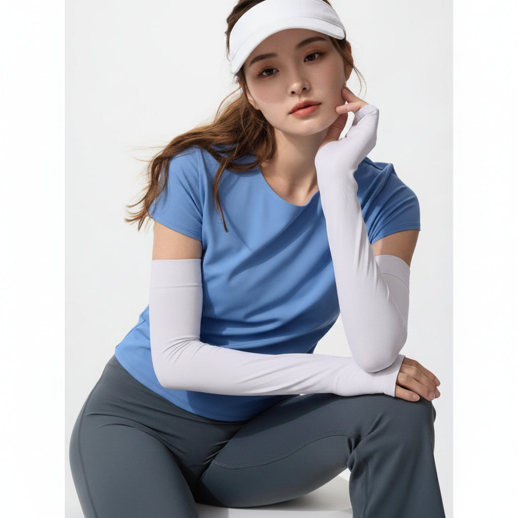 U UV-Cut Seamless Arm Covers AIRism 481617 Japan best brand