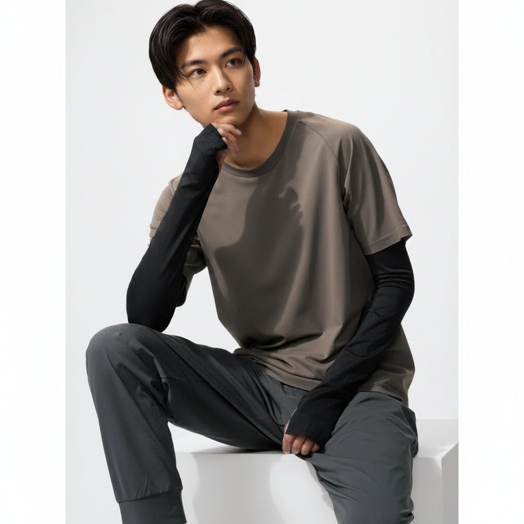 U UV-Cut Seamless Arm Covers AIRism 481617 Japan best brand