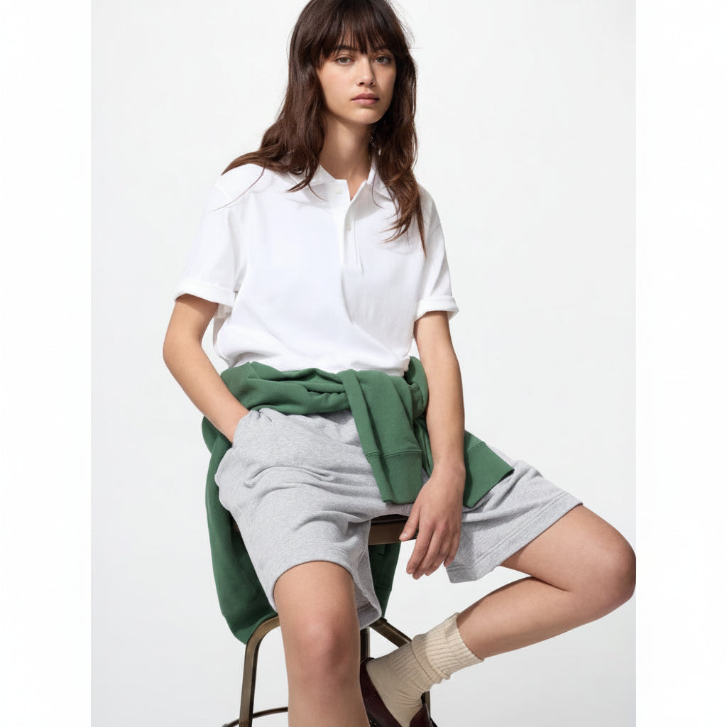 U AIRism Cotton Piqué Polo Shirt 479724 Japan best brand