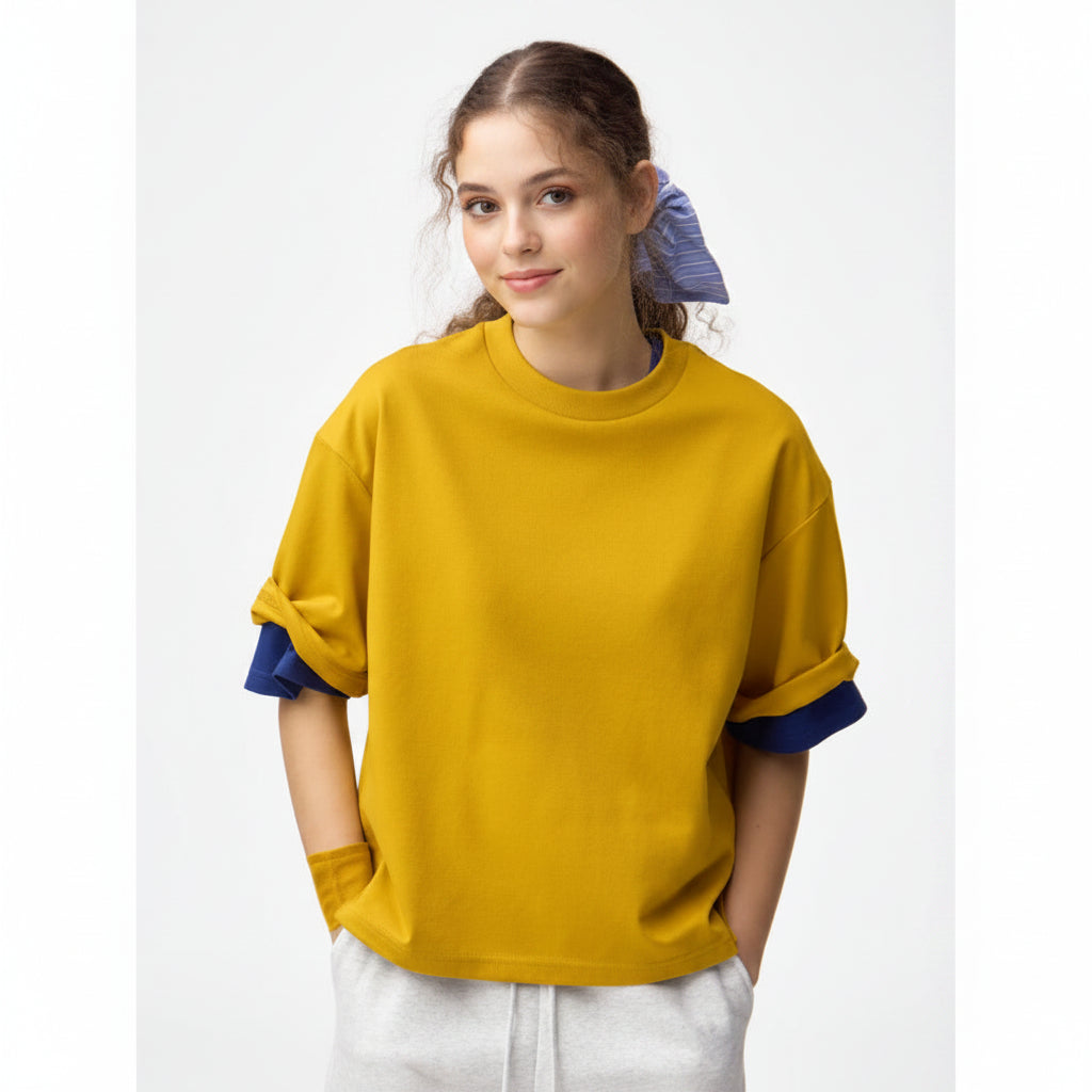 G Dry Wide T-Shirt (5/4 Sleeve) 356278 Japan best brand
