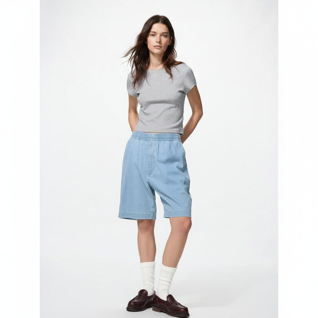 U Stretch Easy Shorts 481583 Japan best brand
