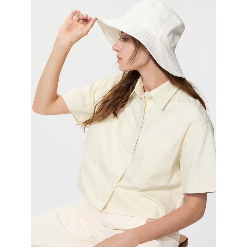 U UV Cut Cotton Linen Wide Brim Hat 482085 Japan Best Brand