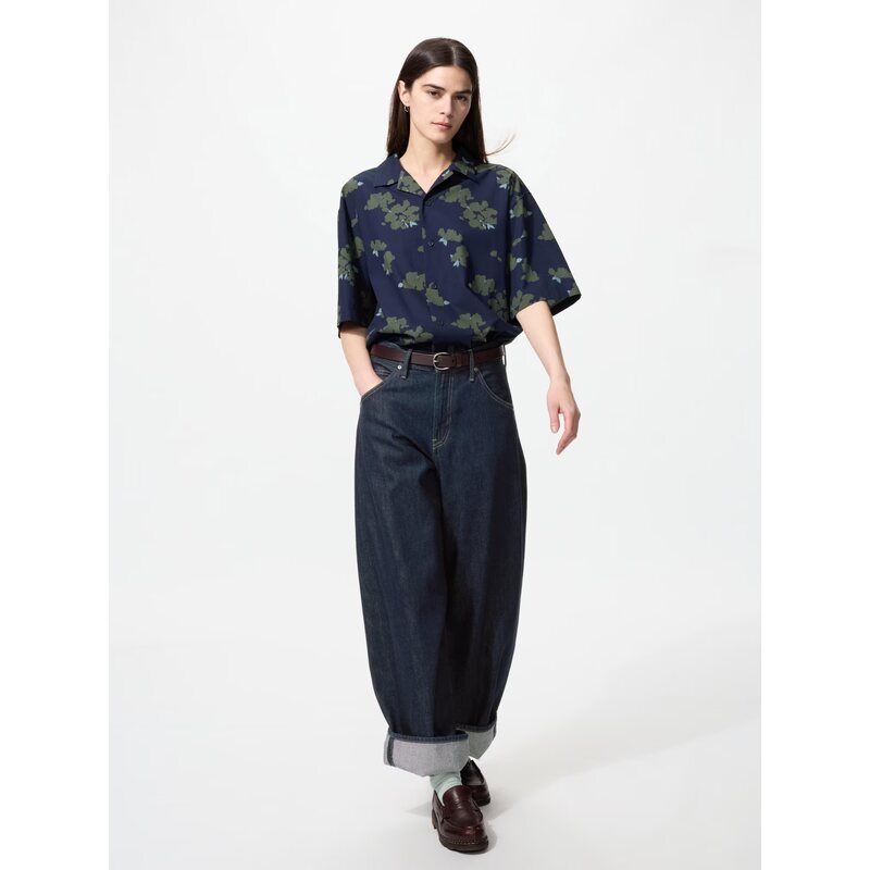 U Open Collar Shirt 482480 Japan best brand