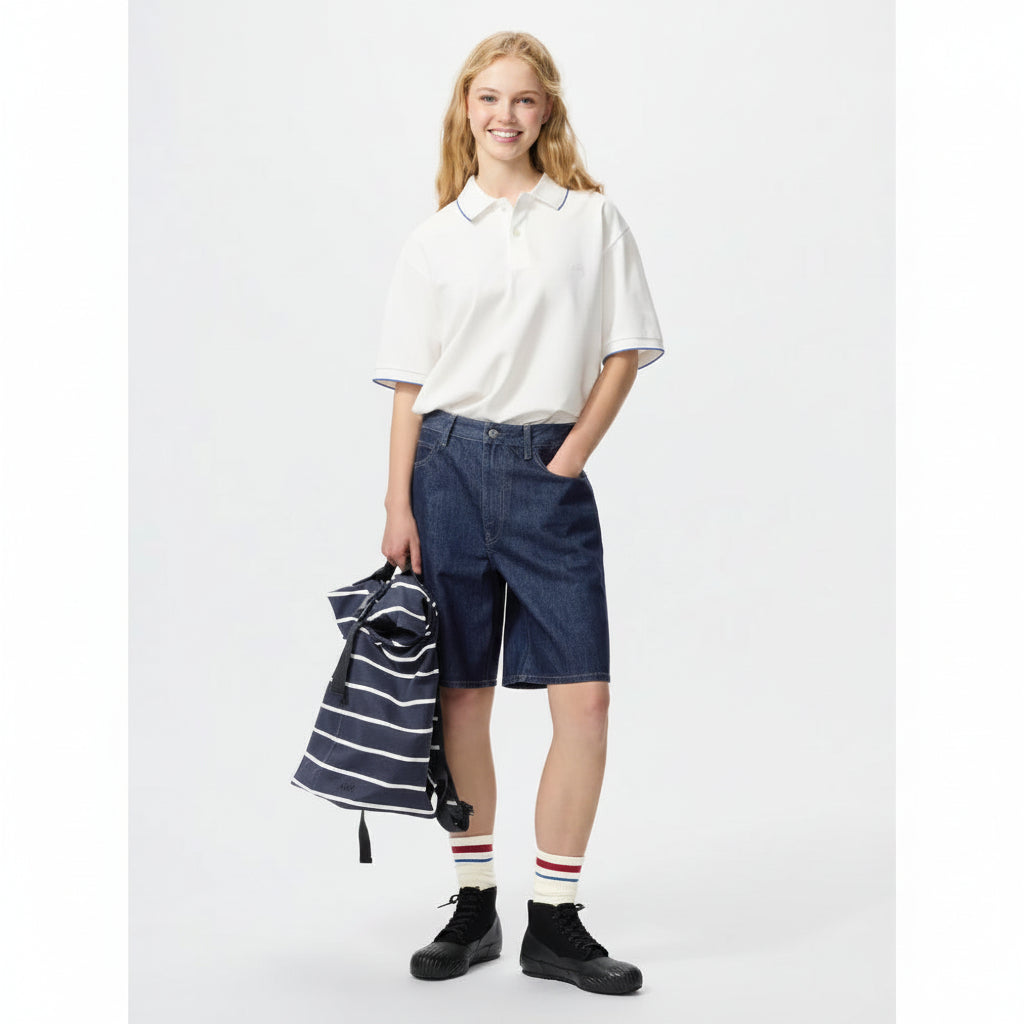 U Dry Kanoko Polo Shirt 485564 Japan Best Brand