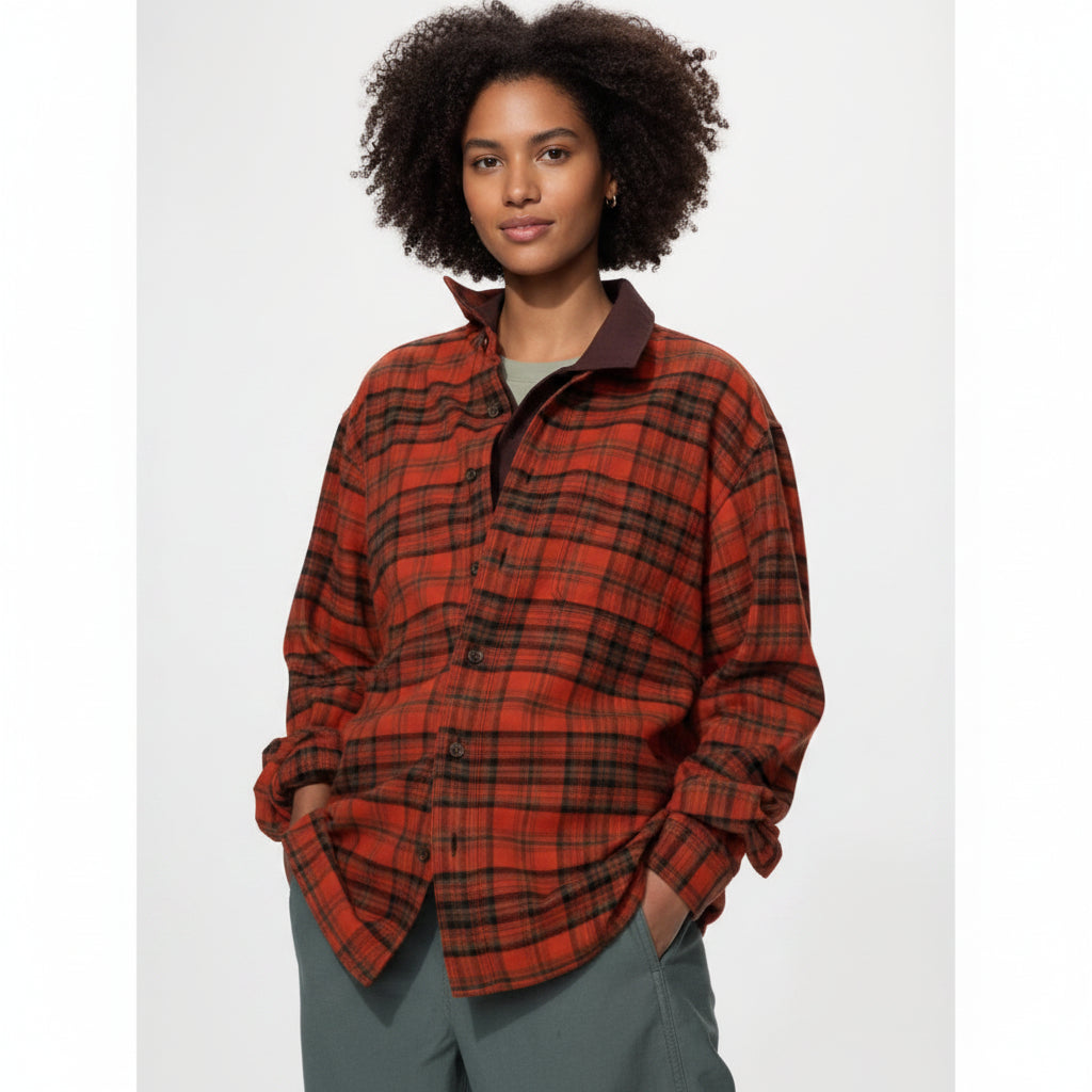 U Flannel Shirt / Tartan Check 486596 Japan best brand