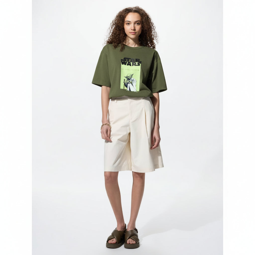 U Magic for All Icons UT Relax Fit T-Shirt – Star Wars Yoda 487466 Japan best brand