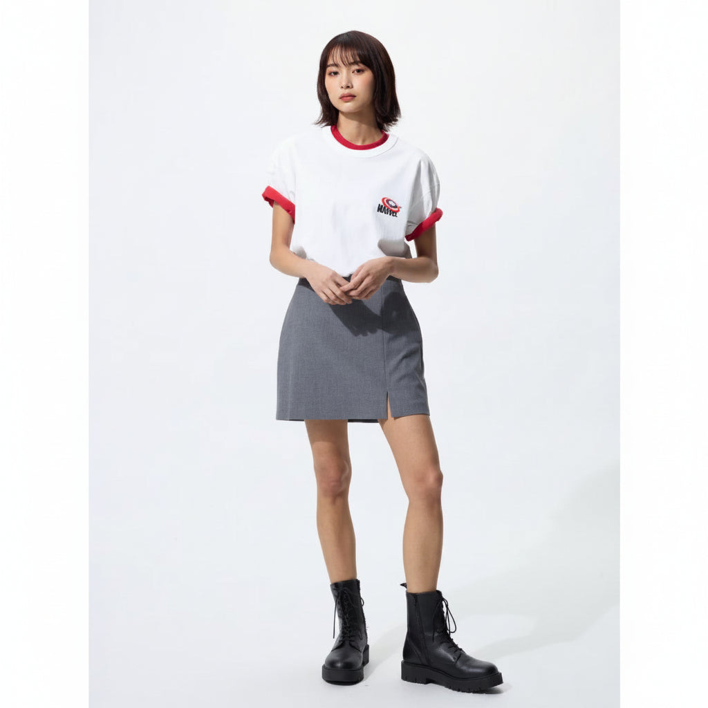 U Magic for All Icons UT Relax Fit T-Shirt – Captain America 488884 Japan best brand