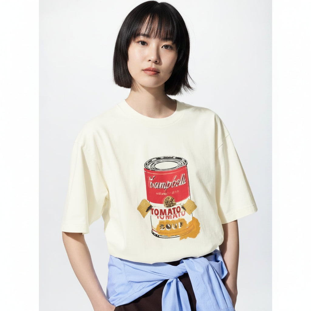U Andy Warhol UT T-Shirt – Relaxed Fit 489160 Japan best brand