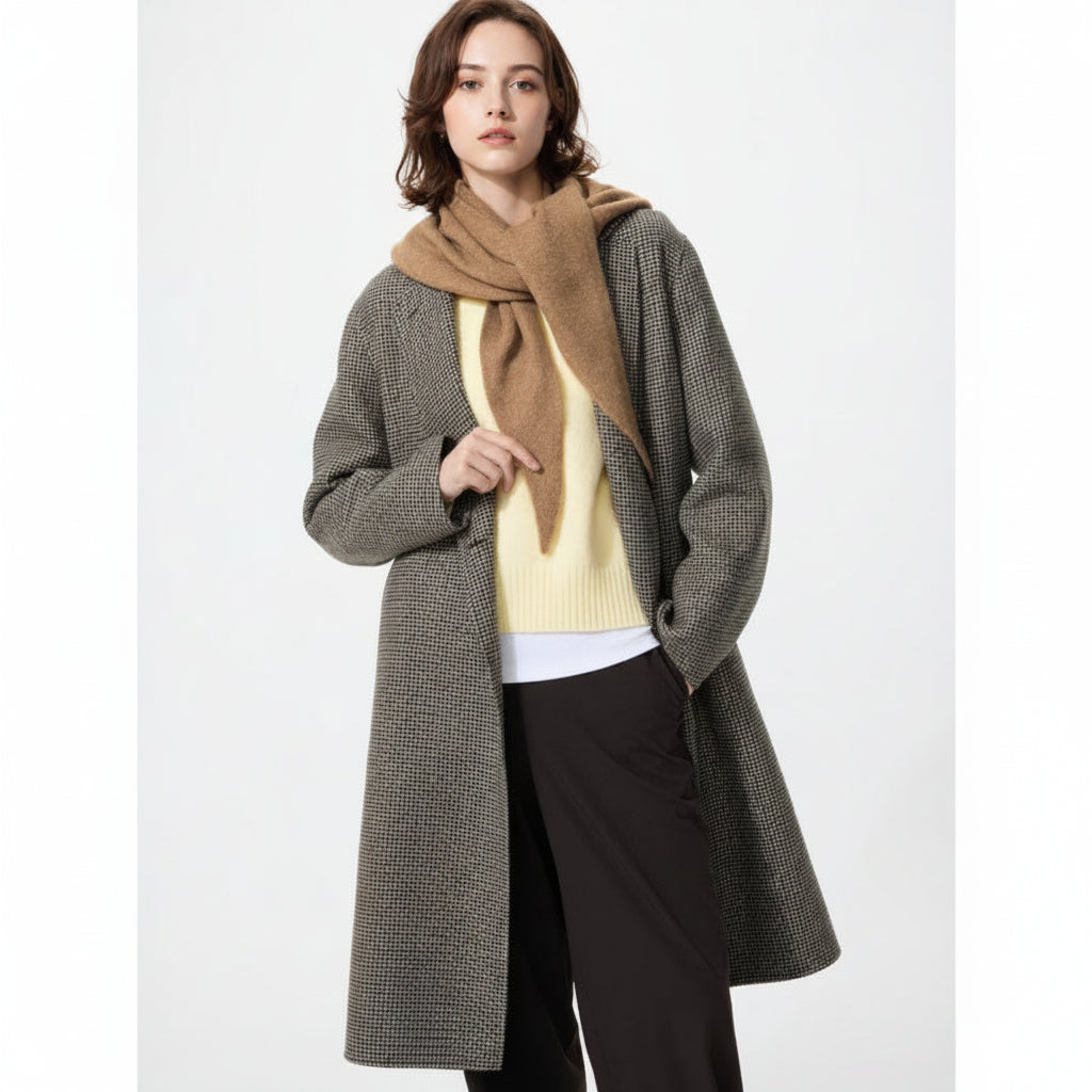 U Soufflé Yarn Triangle Scarf 489162 Japan best brand