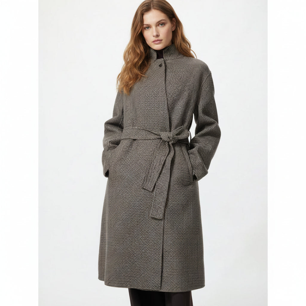 U Double Face Relaxed Long Coat 489431 Japan best brand