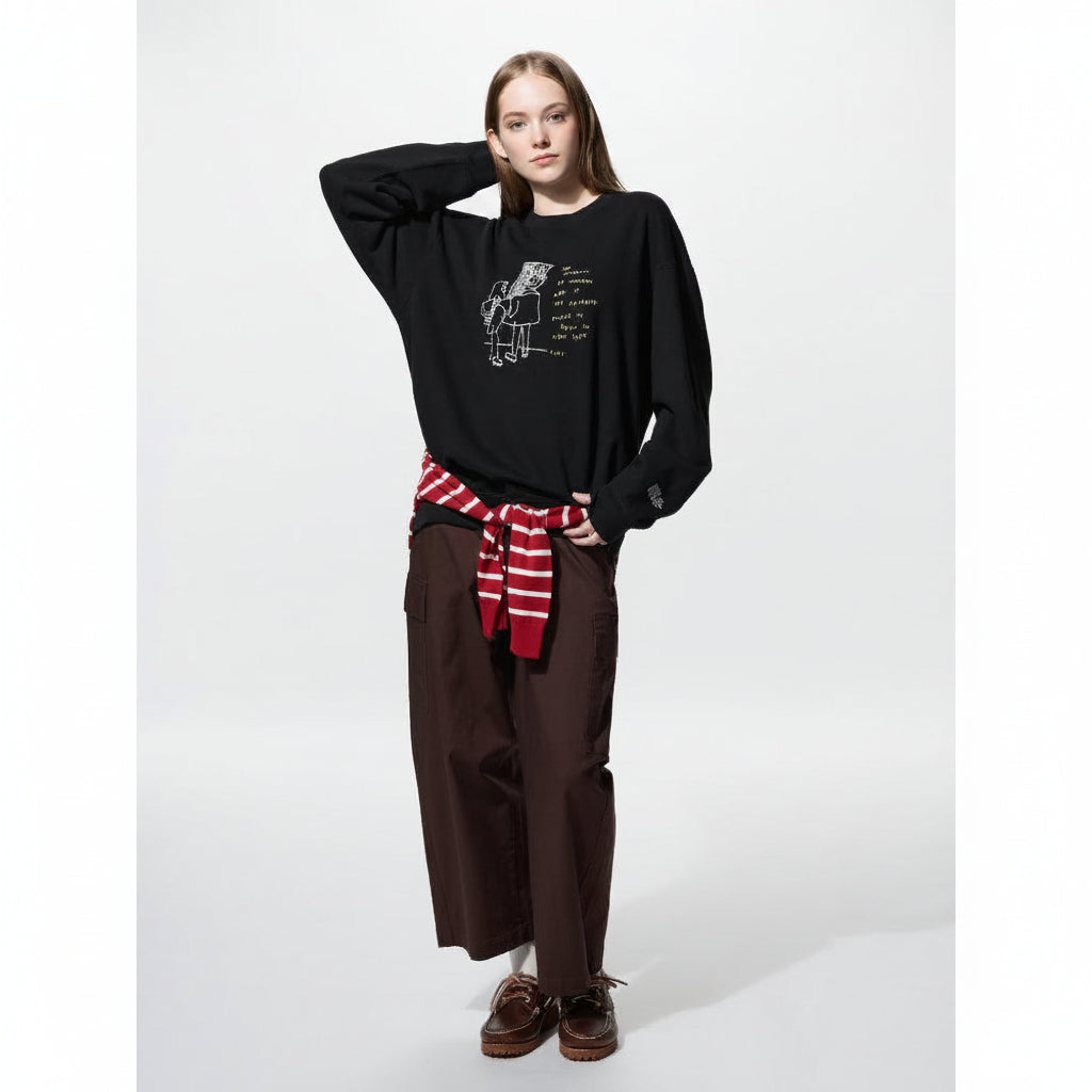 U Jason Polan Sweatshirt 491002 Japan best brand