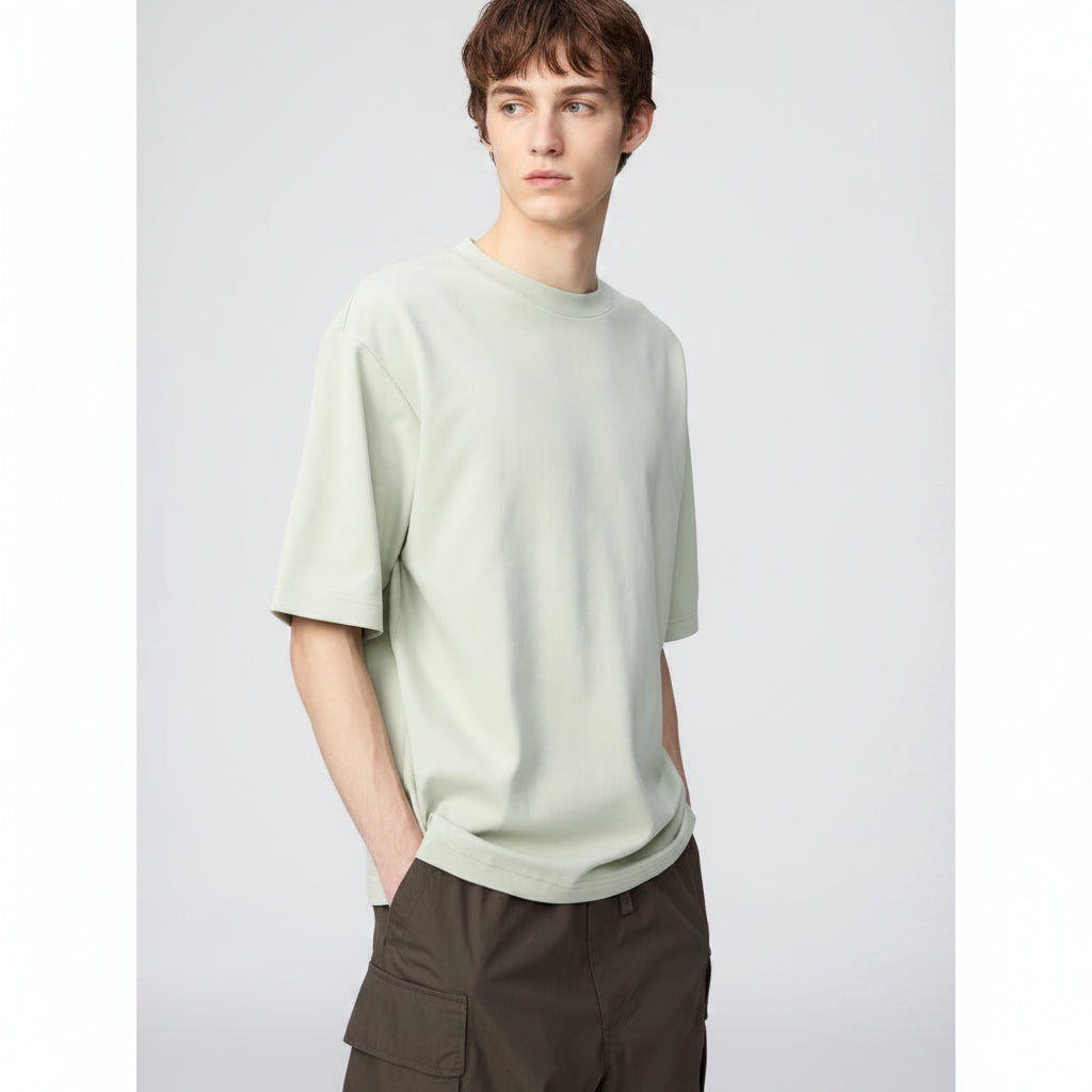 U Airism Cotton Oversized T-Shirt / 5-Sleeve 475355/482295 Japan best brand