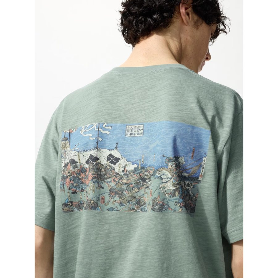 UniQlo Boston Museum Ukiyo-e Heroes UT 480946 Japan Best Brand