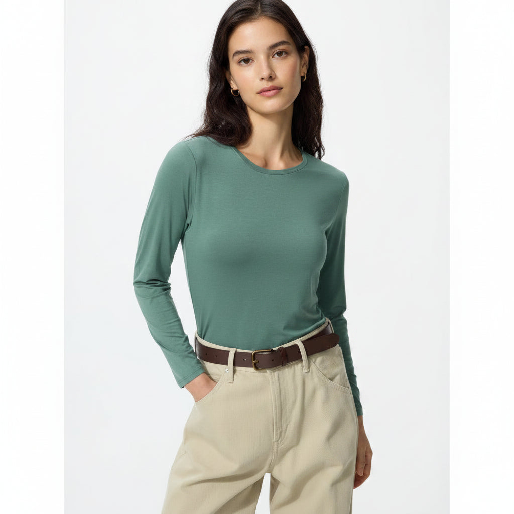 U Heattech Crew Neck T – 489682 Japan bet brand