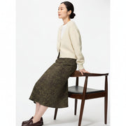 U Rayon Printed Long Skirt 484552 Japan best brand
