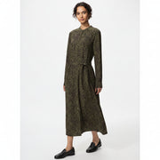 U Rayon Printed Long Dress (Long Sleeve) 487390 Japan best brand