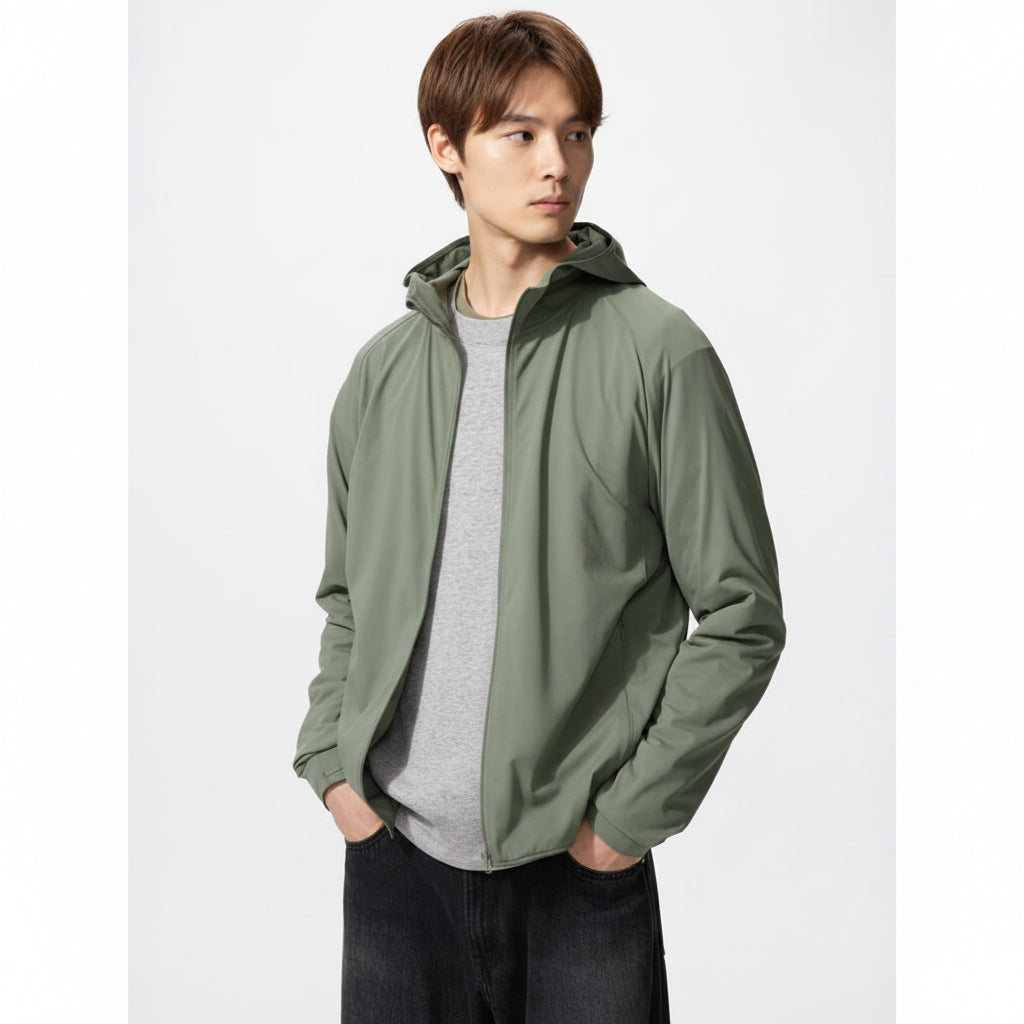 U Ultra Stretch Dry EX Full Zip Parka 475387 Japan best brand