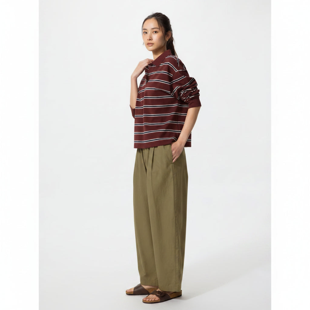 UniQlo Cotton Volume Easy Pants 487589 Japan best brand 