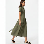 U Seersucker Shirt Dress – Shorter Length 487721 Japan best brand