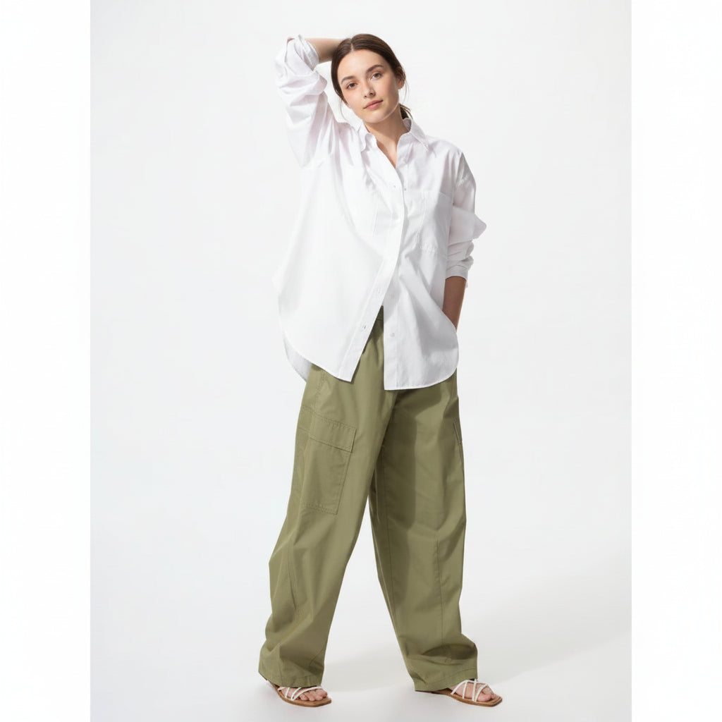 UniQlo Utility Volume Pants (Longer Length) 488854 Japan best brand