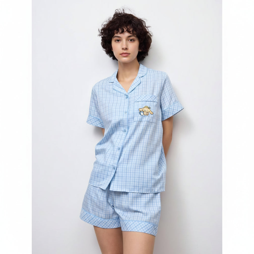 GU Sanrio Characters Pajama Set (Short Sleeves & Shorts) 360513 Japan best brand