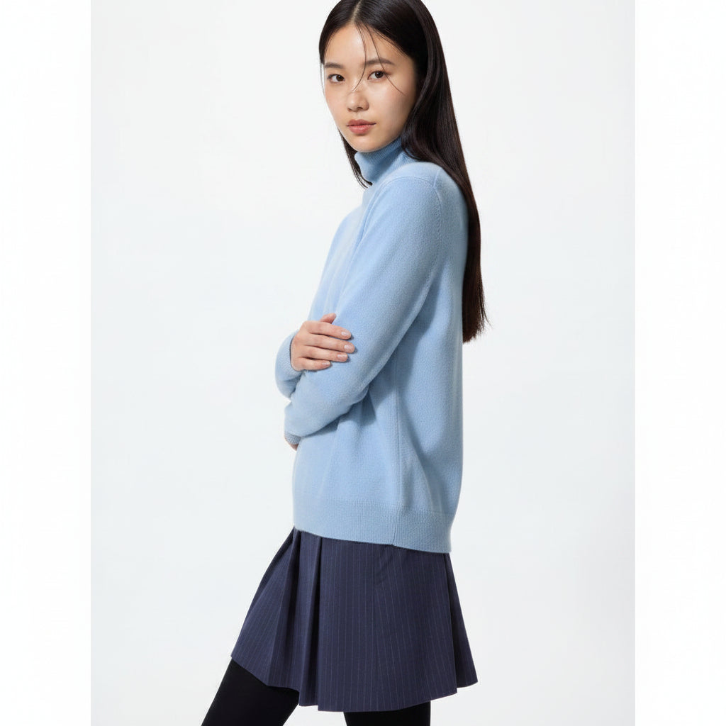 U Cashmere Crew Neck Sweater 485318 Japan best brand