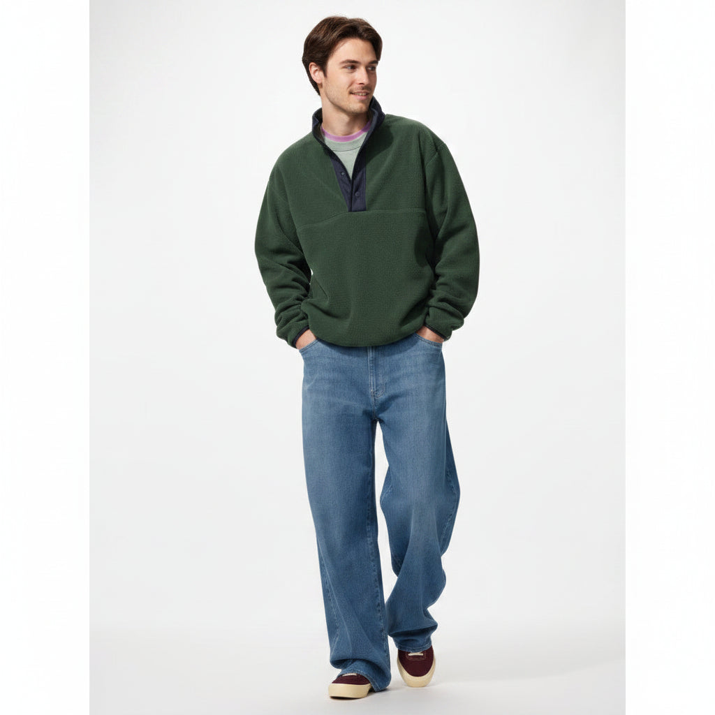 UniQlo EZY Barrel Jeans 488630 Japan Best Brand