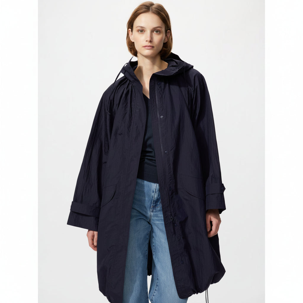 U Utility Volume Long Coat 485189 Japan best brand