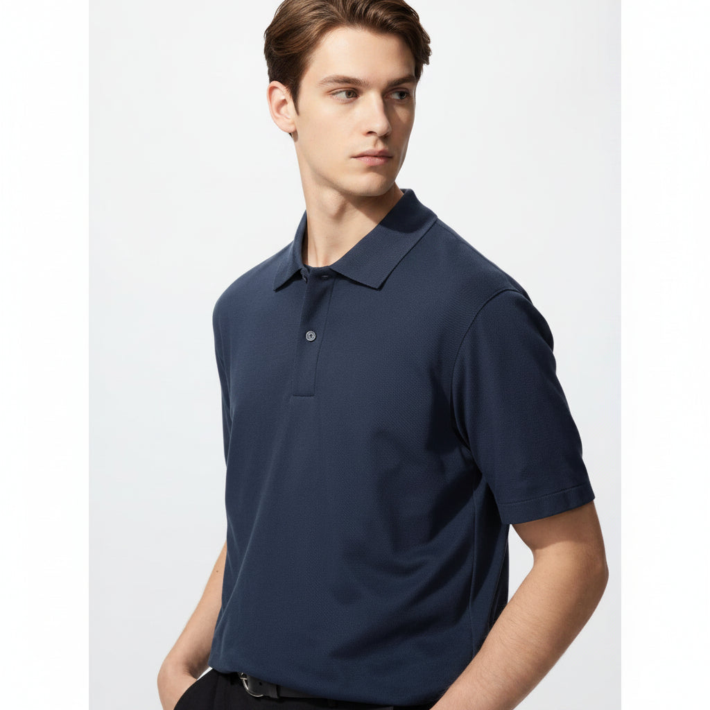 U AIRism Cotton Piqué Polo Shirt 479724 Japan best brand