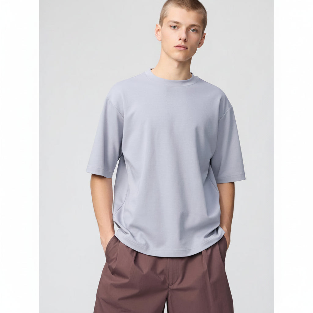 U Airism Cotton Oversized T-Shirt / 5-Sleeve 475355/482295 Japan best brand