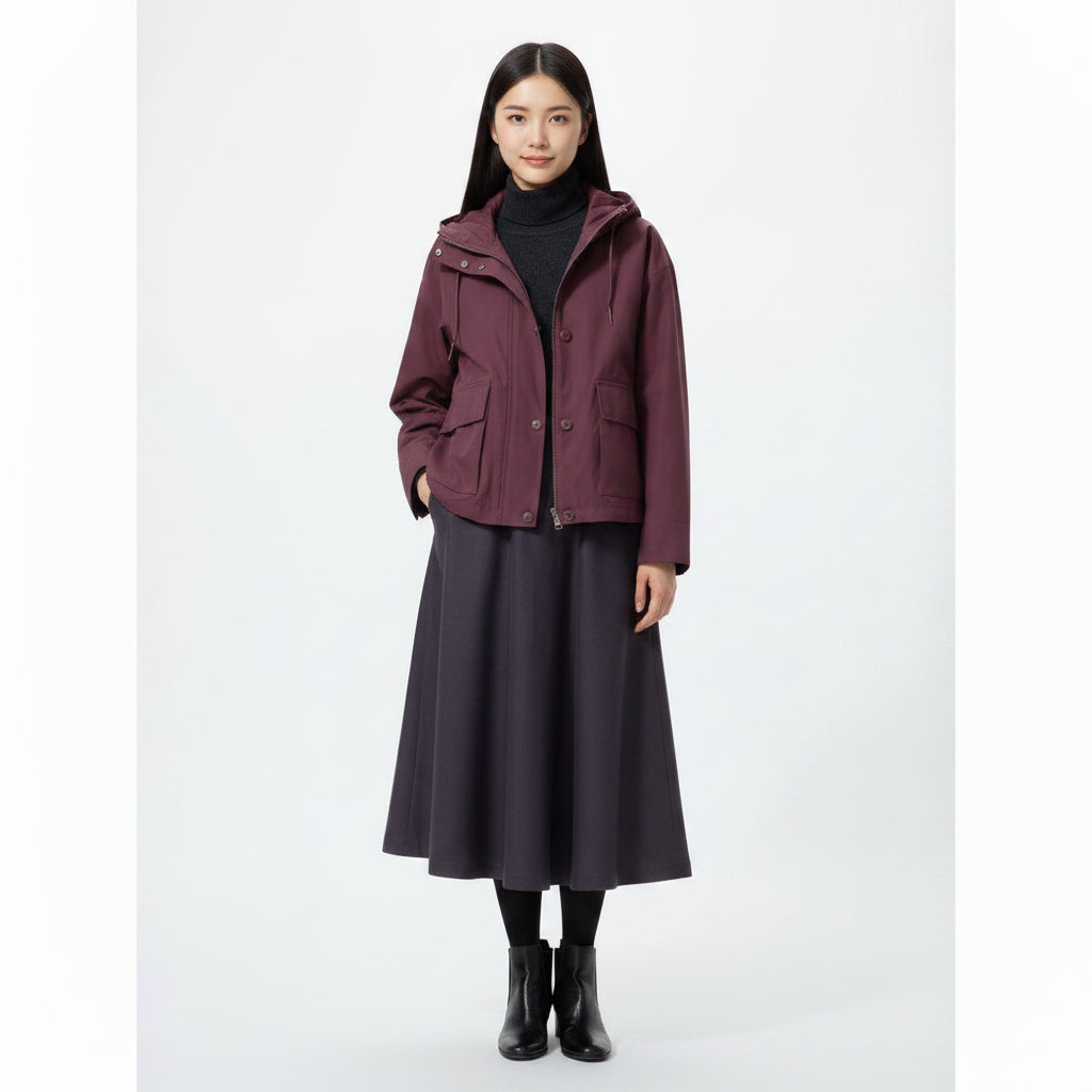 U Brushed Jersey Flared Skirt 487997 Japan best brand