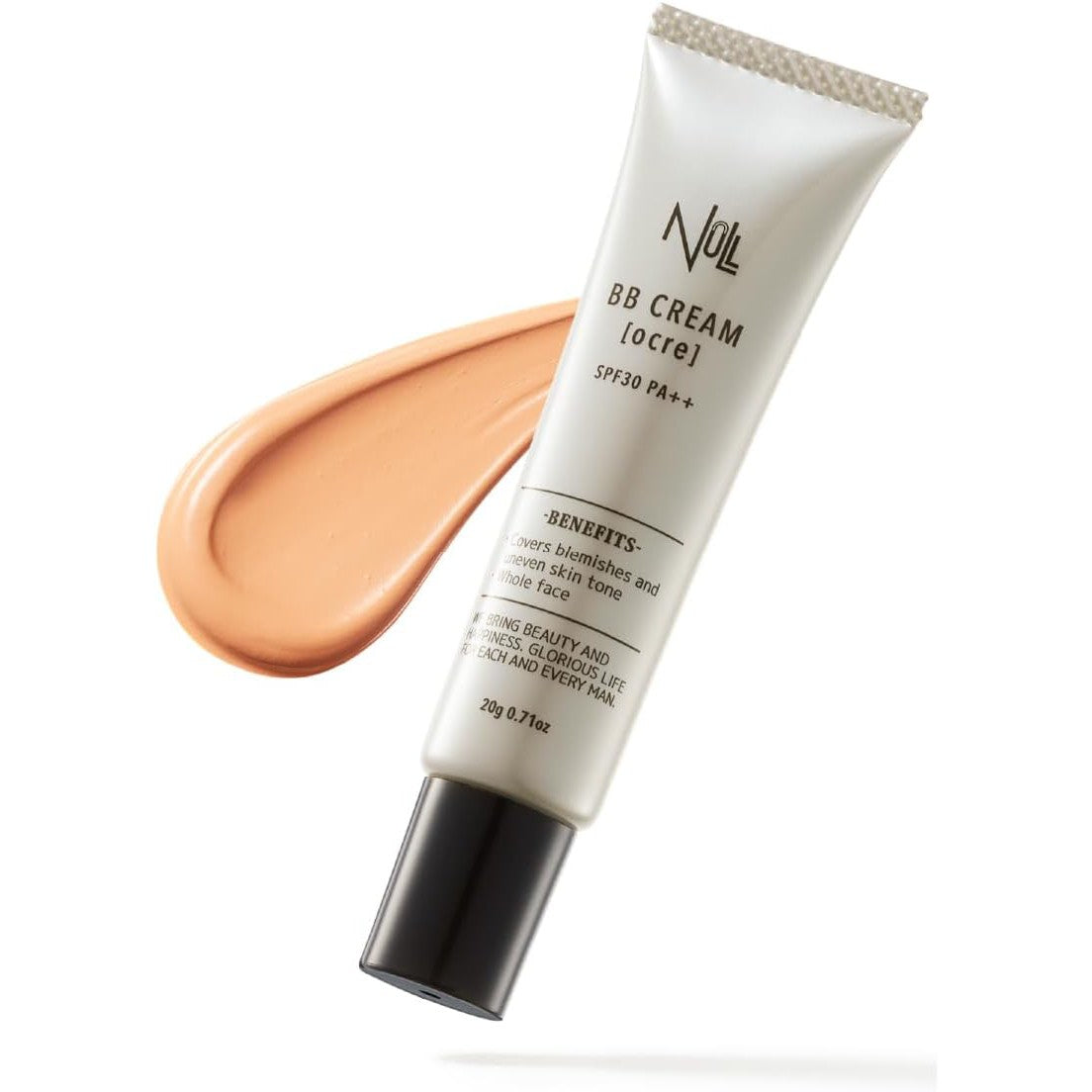 NULL BB Cream Concealer, Men’s, Natural Coverage, Acne Scars 0.7 oz (20g)