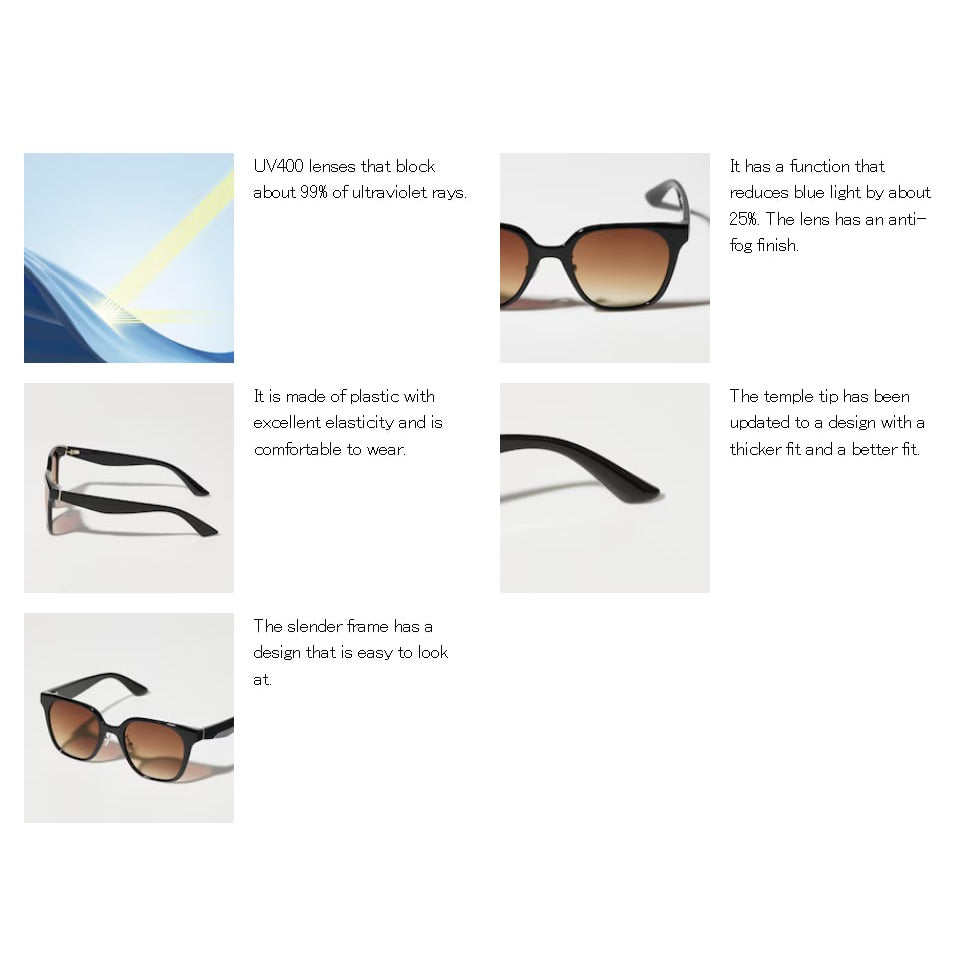 U Sunglasses / Deep Square 485208 – Japan Best Brand