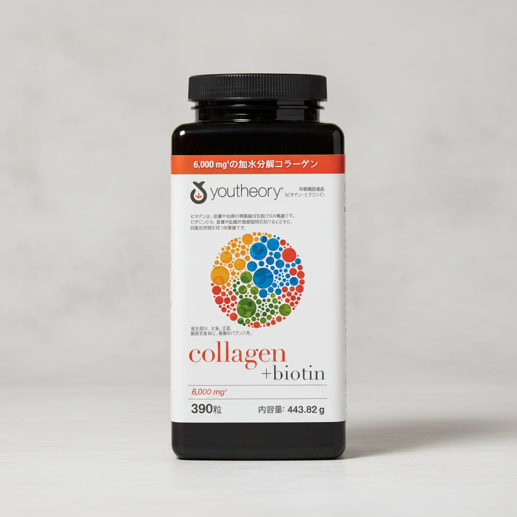 Youtheory Collagen + Biotin 6,000mg (390 Tablets)
