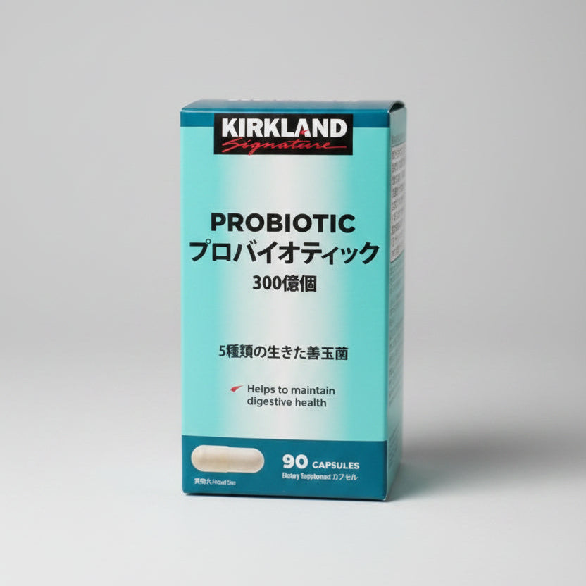 Kirkland Signature Probiotic – 90 Capsules (30 Billion CFU)