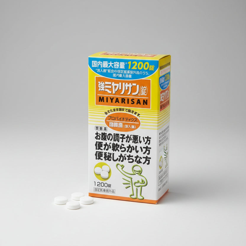 Strong Miyarisan Tablets 1200 Tablets – Japanese Probiotic for Digestive Health