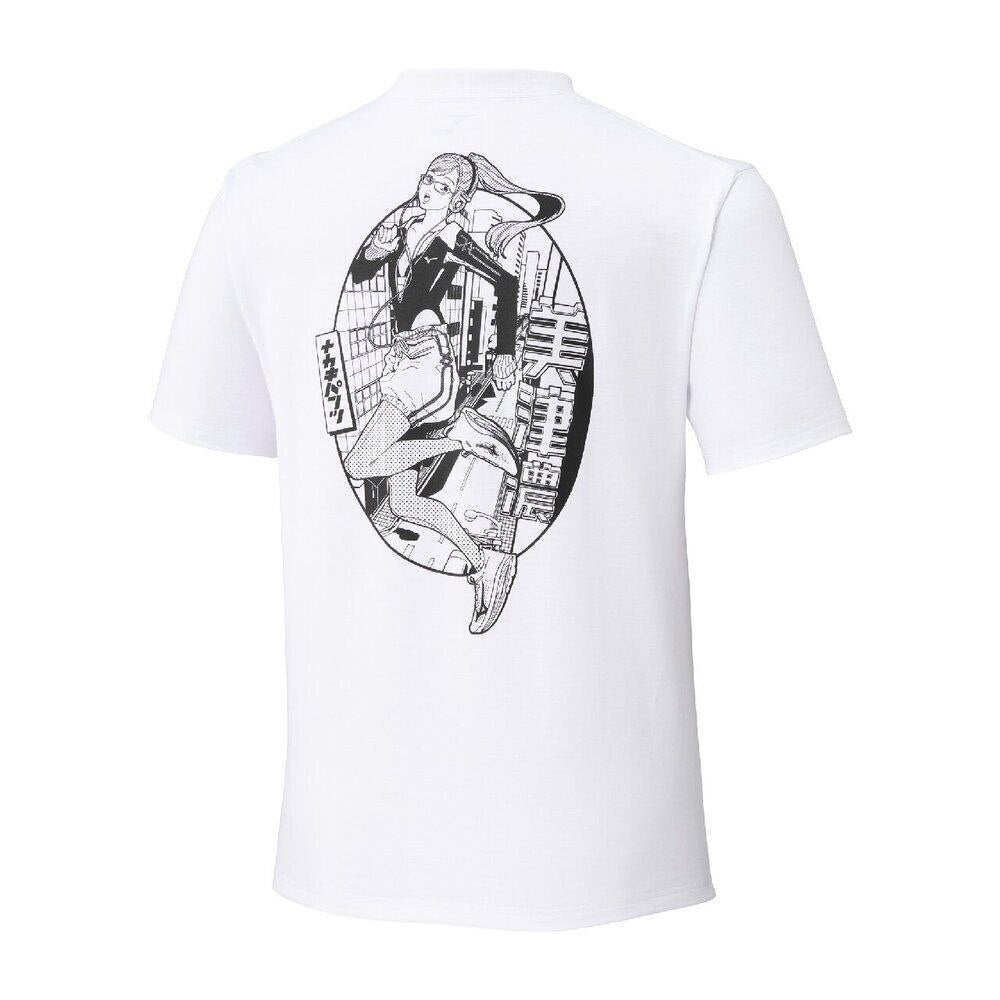 Mizuno x NAKAKI PANTZ Graphic Short Sleeve T-Shirt 32JADAS2