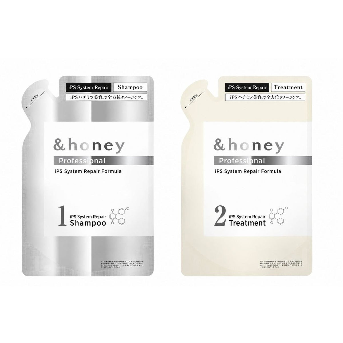 &honey - Professional System Repair Hair Shampoo /Treatment  2.0 Refill (Choose your option) (350g)