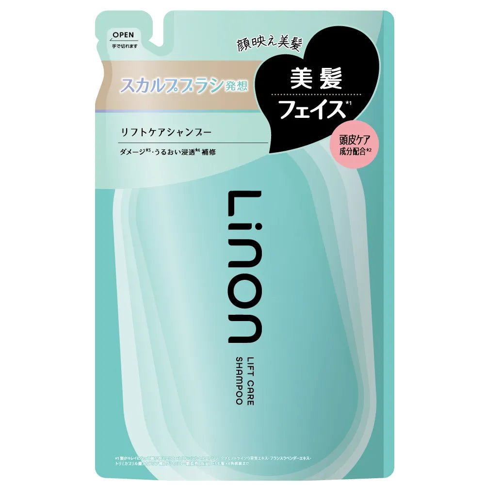 Linon Lift Care Shampoo & Treatment Refill Set – Fresh Fruity Floral Scent 350mL